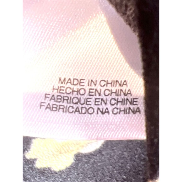 RACHEL Rachel Roy Women’s Black Floral Shift Dress w/Pockets & Slit Sleeves Sz 4 - Picture 14 of 16